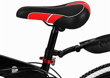 Amazon | 折りたたみ自転車 ブラック 21段変速 マウンテンバイク